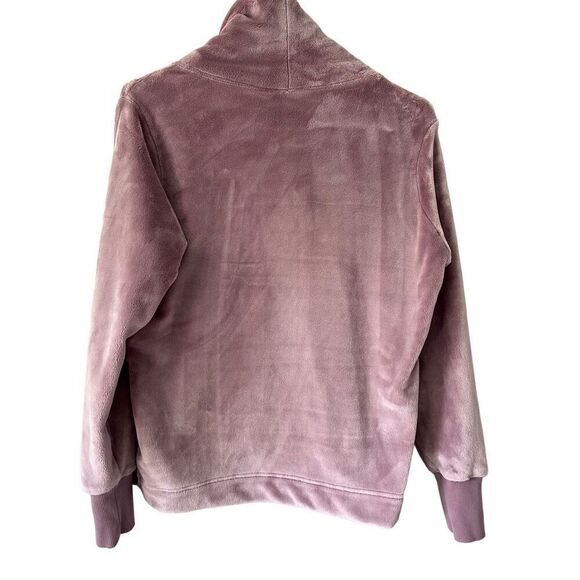 Athleta Double Cozy Karma Funnel Neck Top Size XXS Pink - Picture 4 of 9